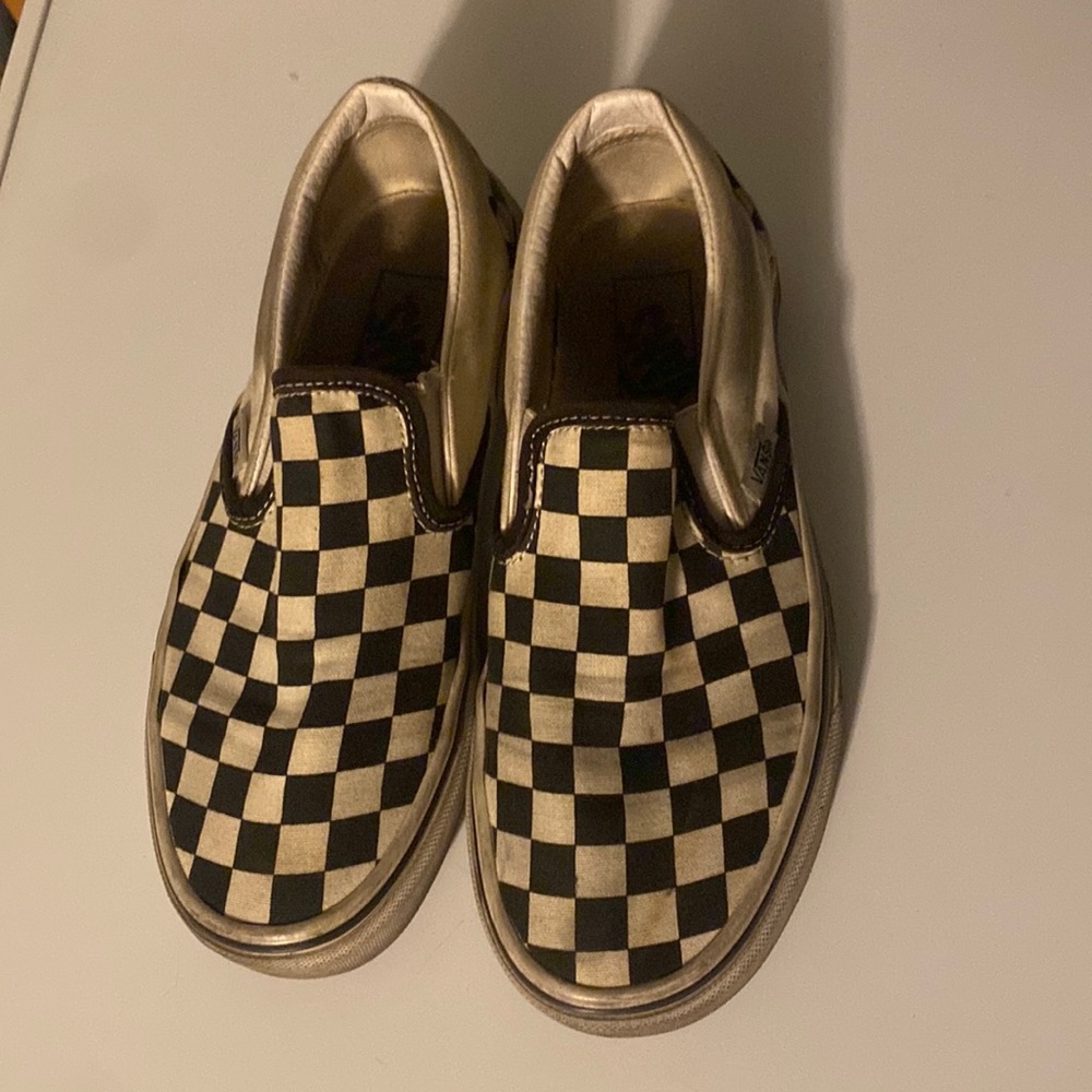 Checkered vans